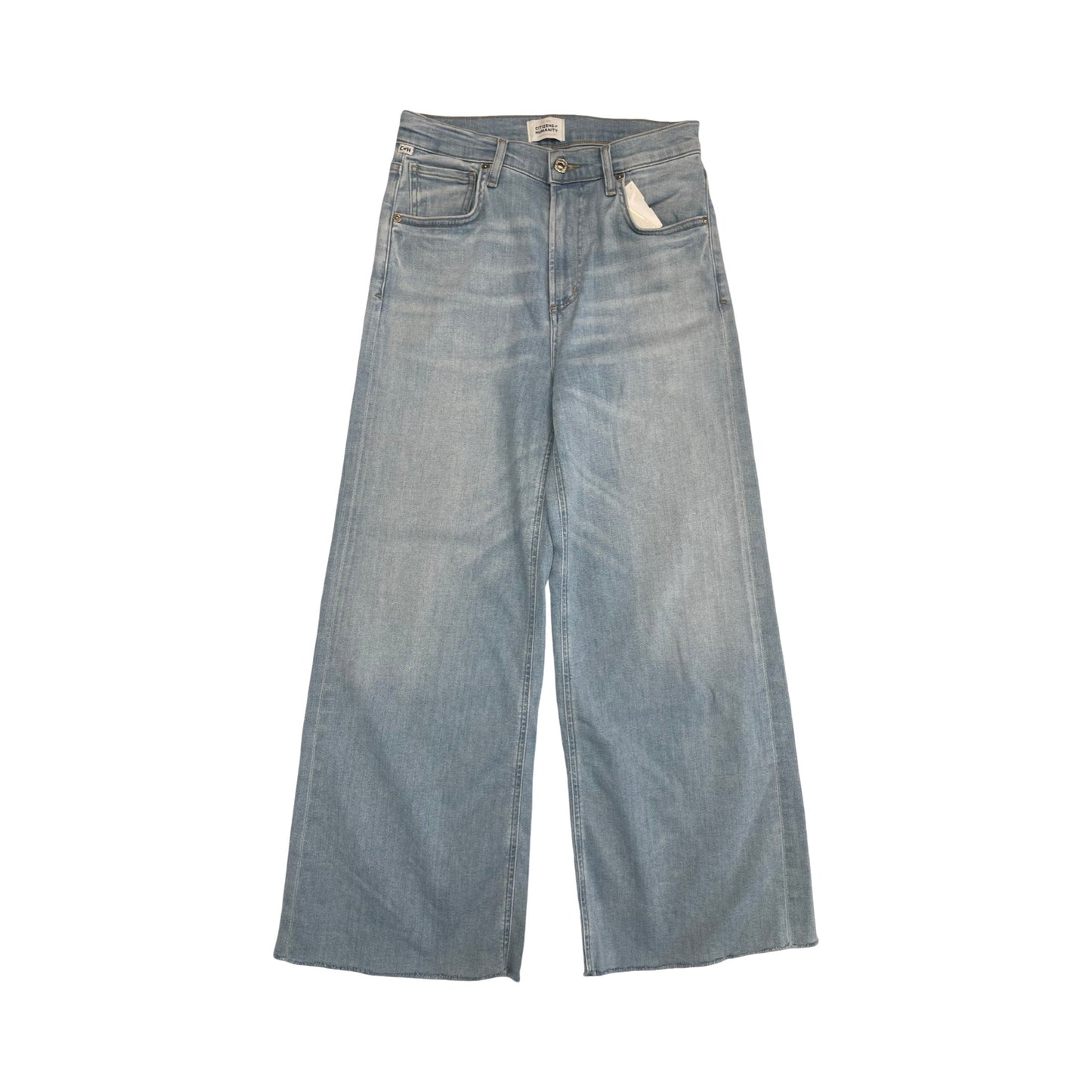 Jeans Wide Leg By Citizens Of Humanity In Blue Denim, Size:2