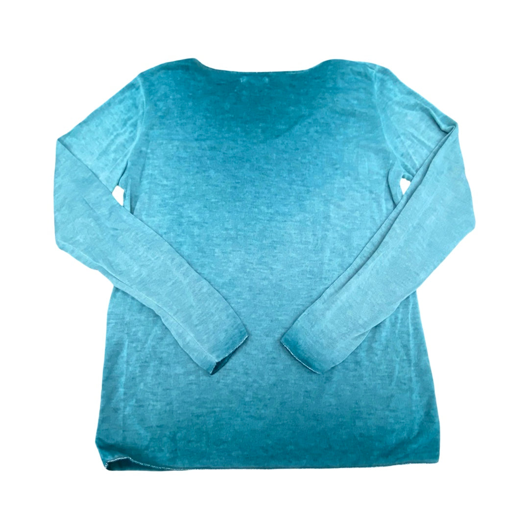 Sweater By Cmc In Teal, Size:M