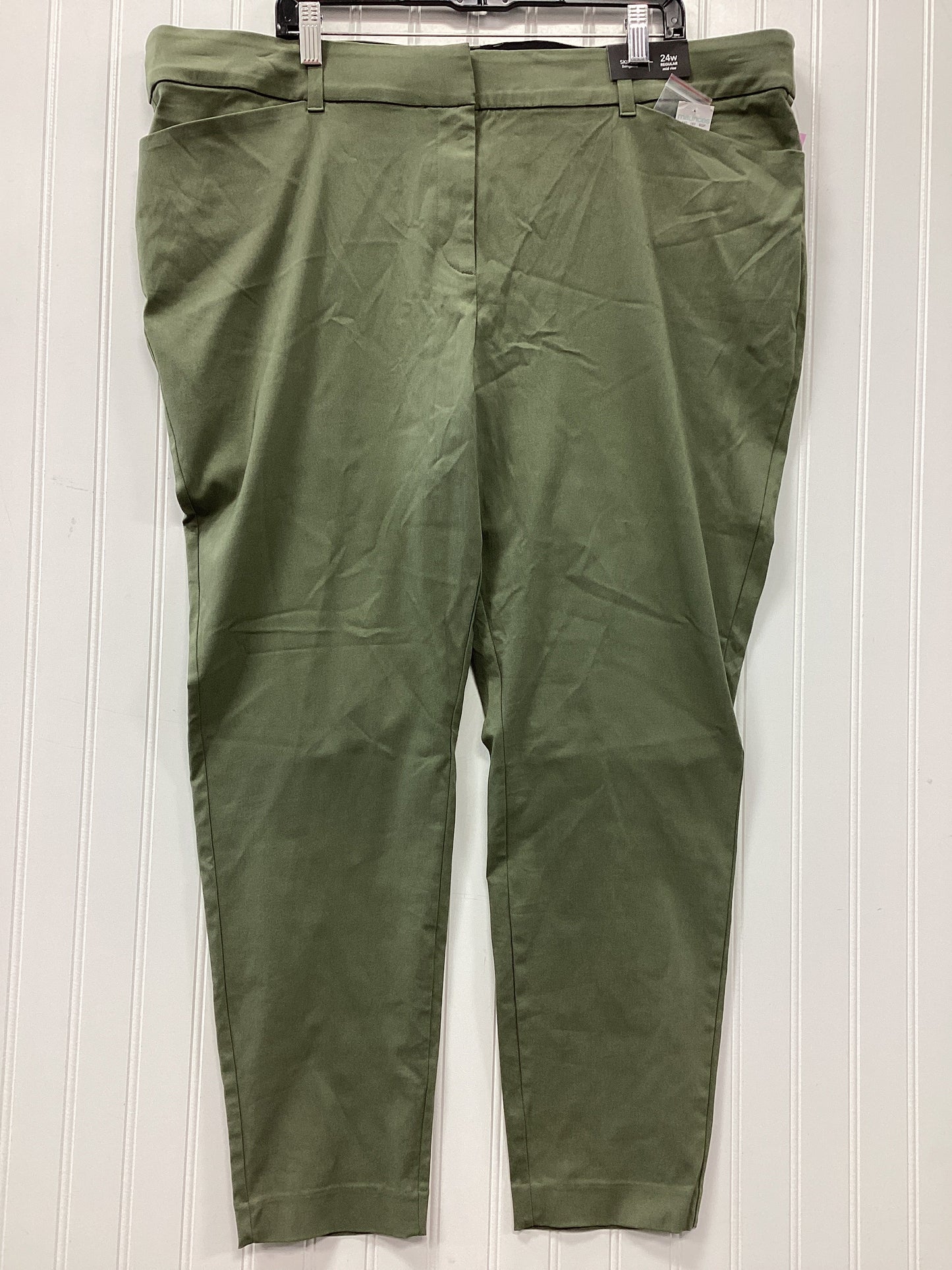 Pants Dress By Maurices In Green, Size:24