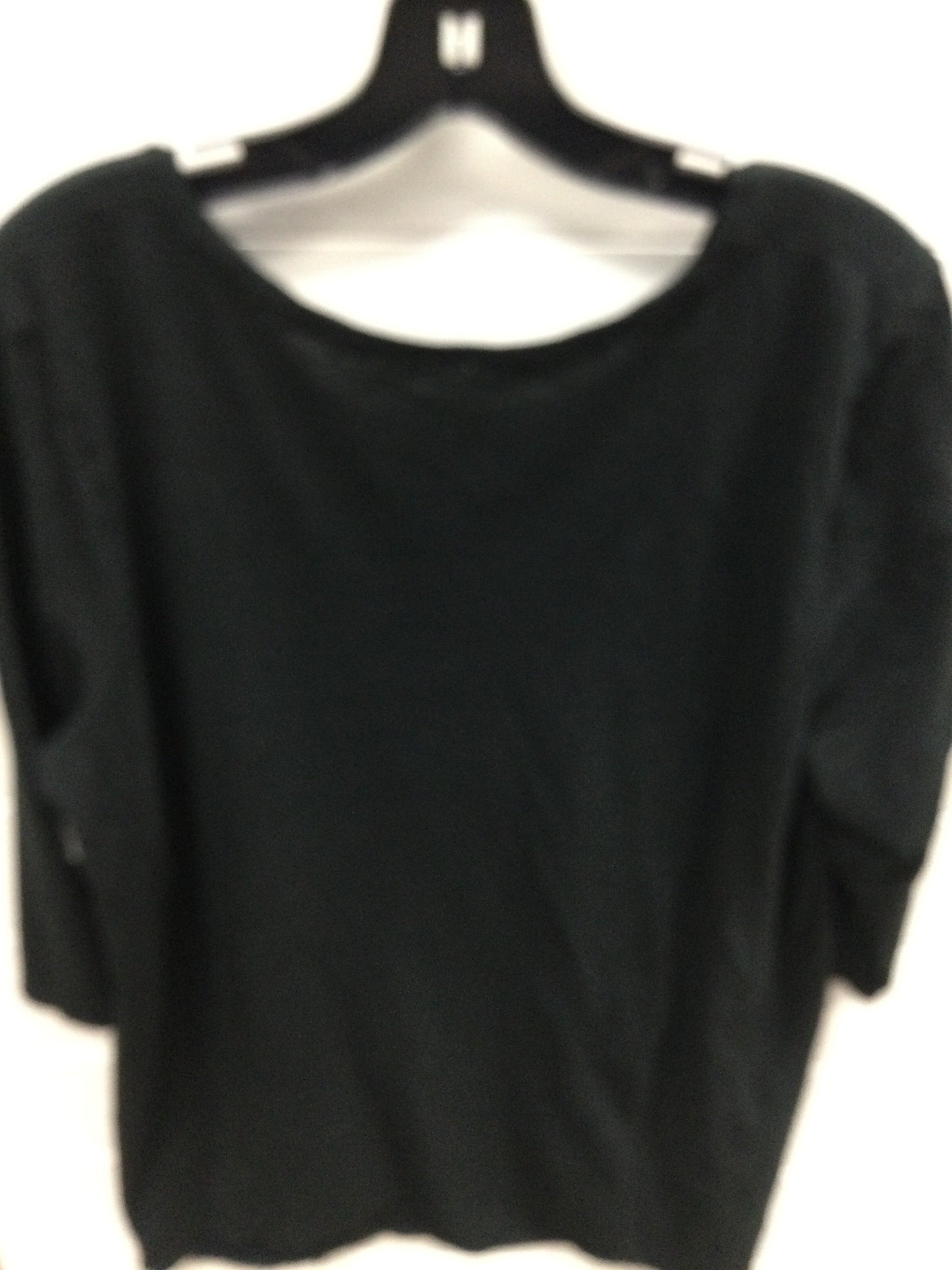 Top Ls By Pure Jill In Black, Size:Xl