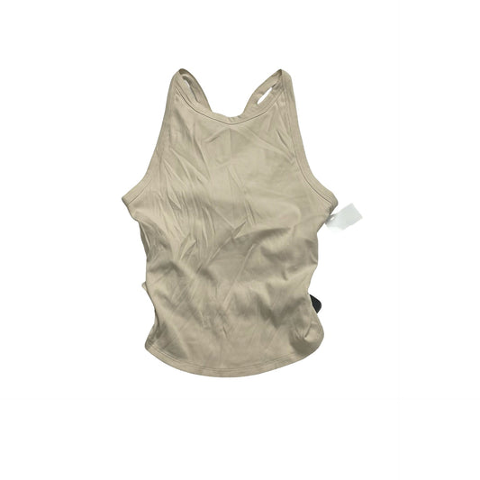Athletic Tank Top By Outdoor Voices In Cream, Size:L