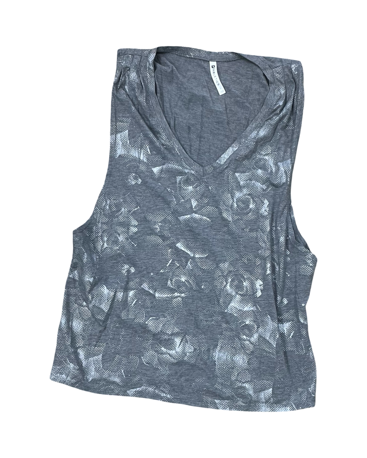 Tank Top By Fabletics In Grey, Size:L