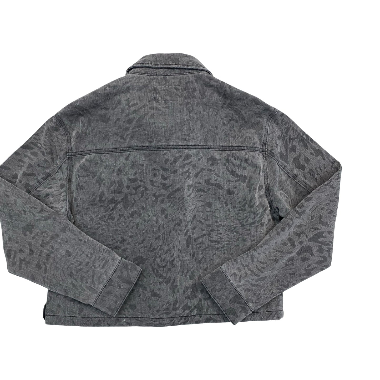 Jacket Denim By Kut In Grey, Size:M