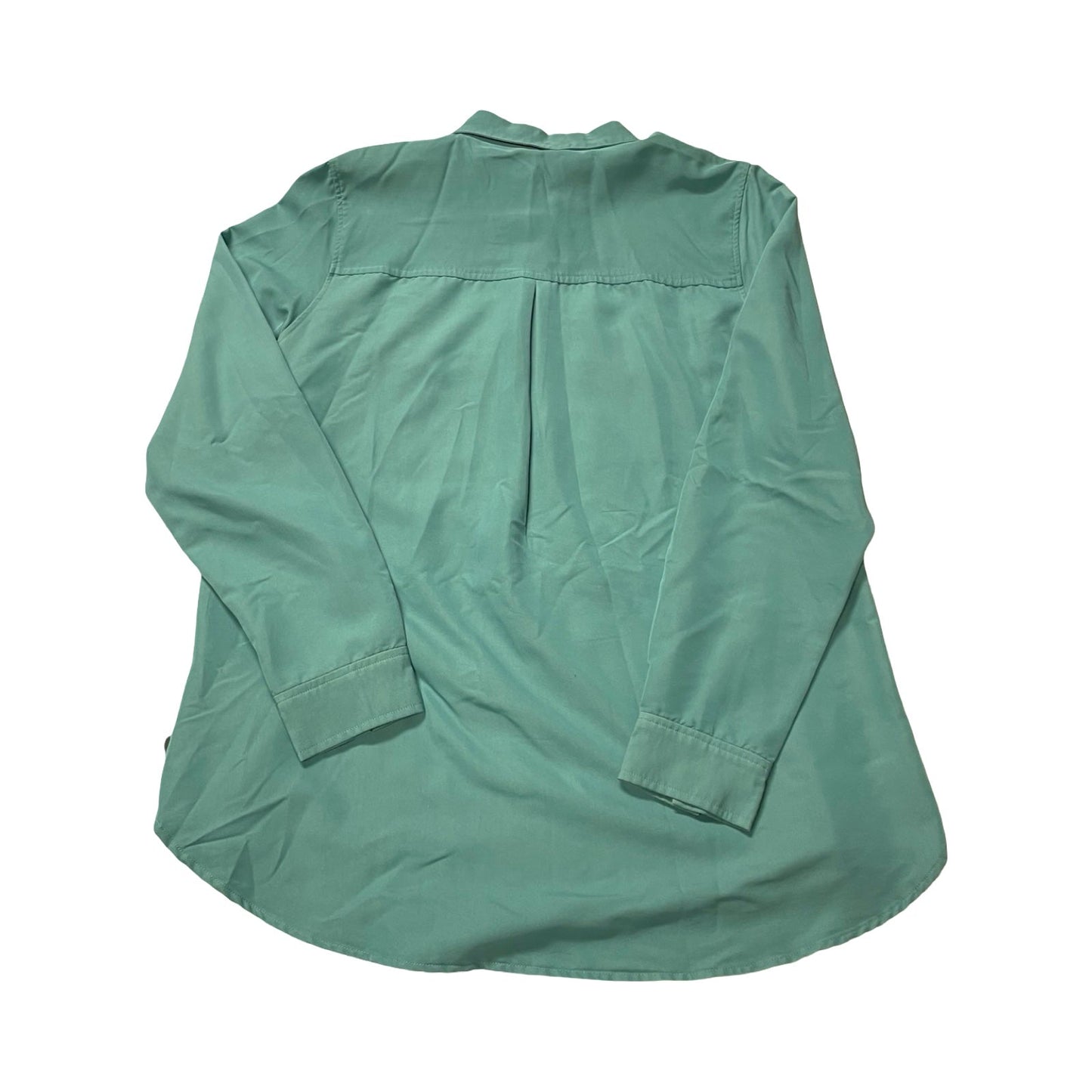 Top Ls By Lands End In Green, Size:L