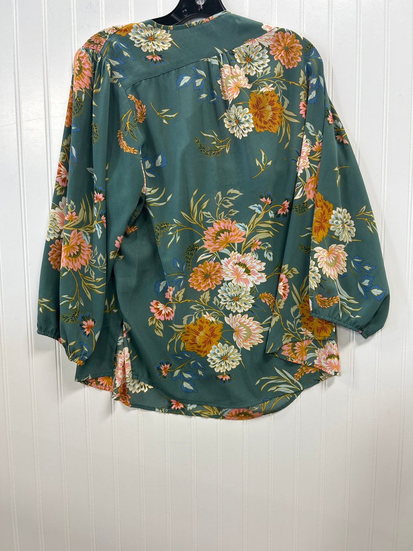 Top Ls By Cmc In Green, Size:1X