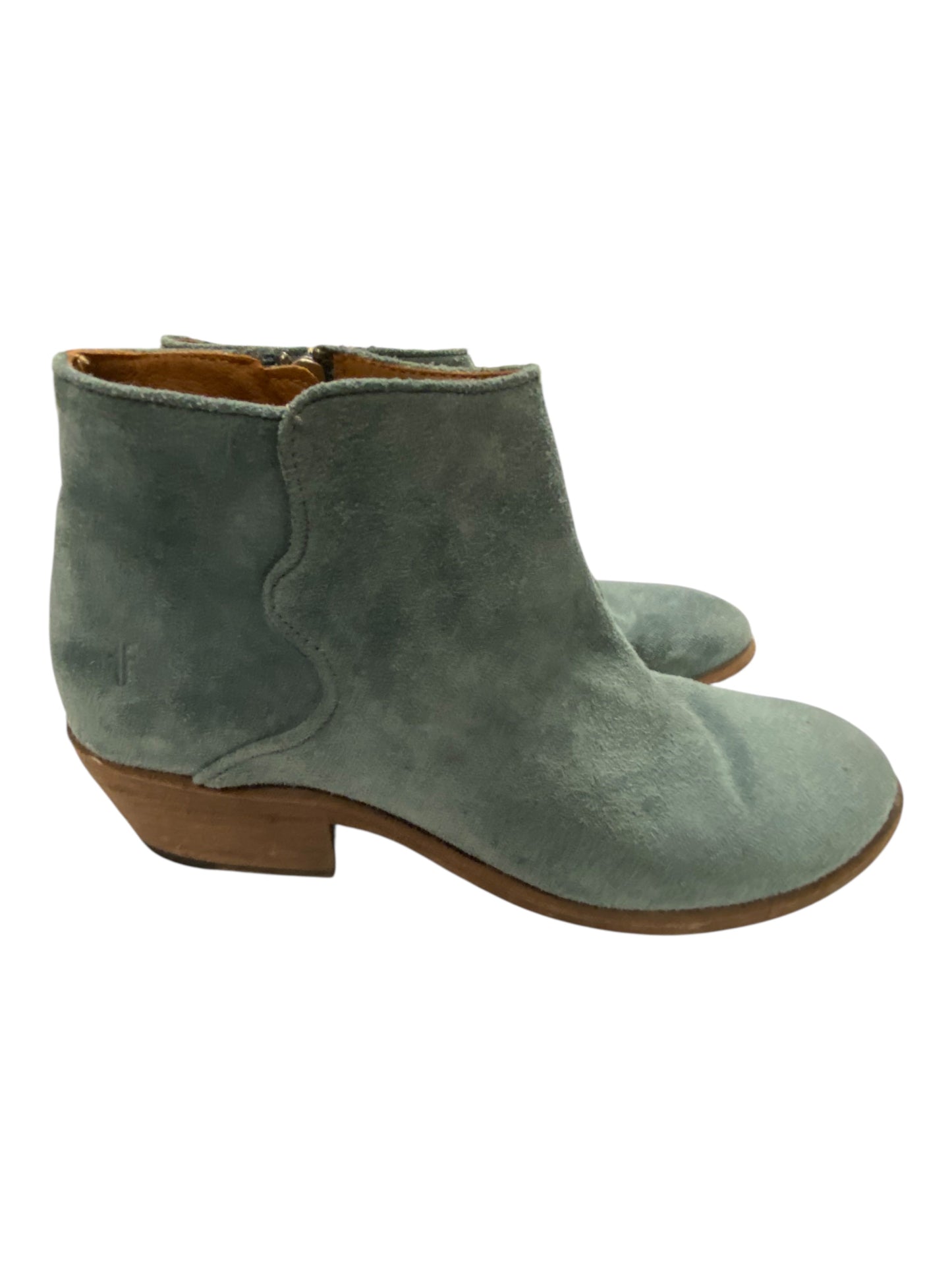 Boots Designer By Frye In Teal, Size:8