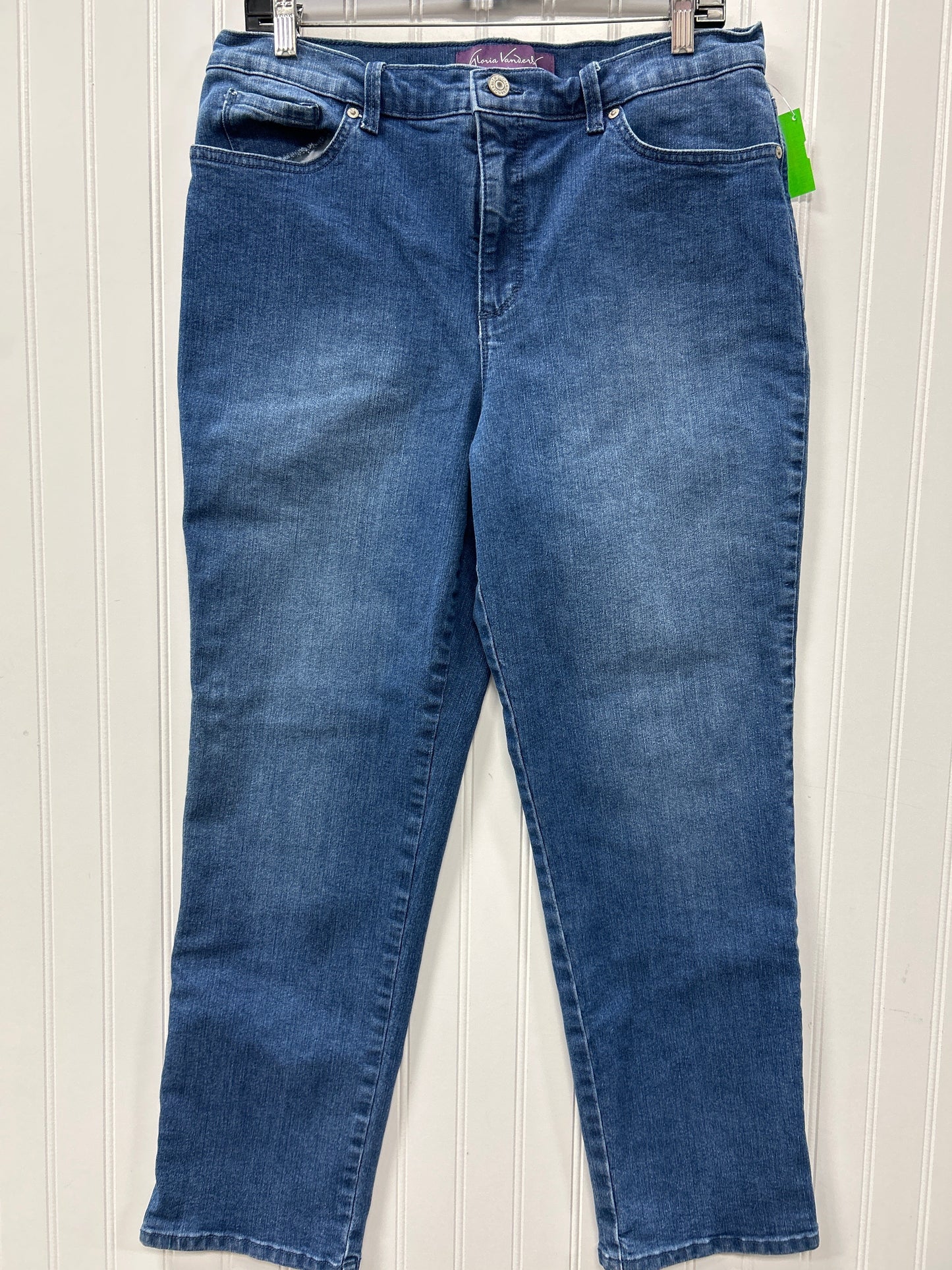 Jeans Boot Cut By Gloria Vanderbilt In Blue Denim, Size:14P