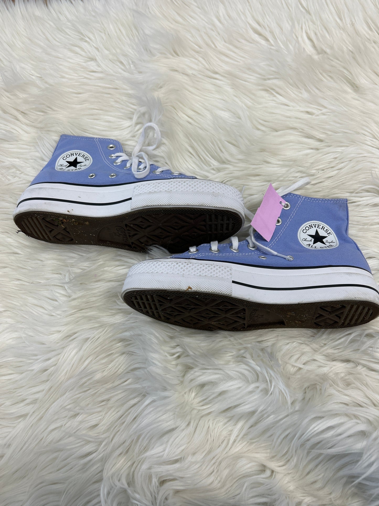 Shoes Sneakers Platform By Converse In Purple, Size:7.5