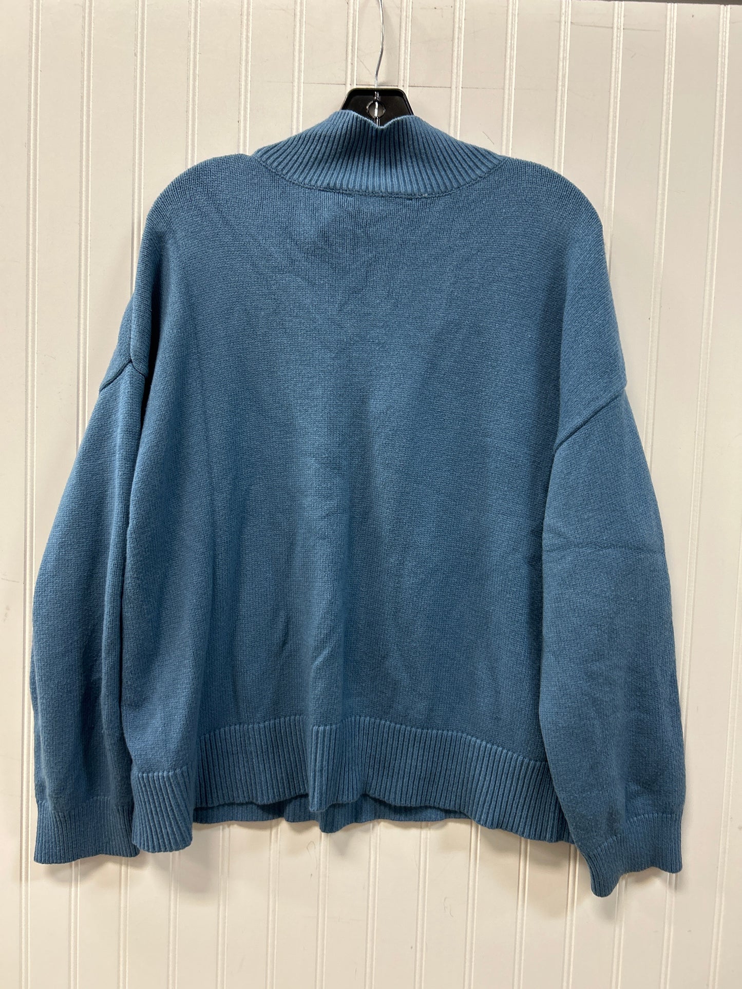 Sweater By Cj Banks In Blue, Size:1X