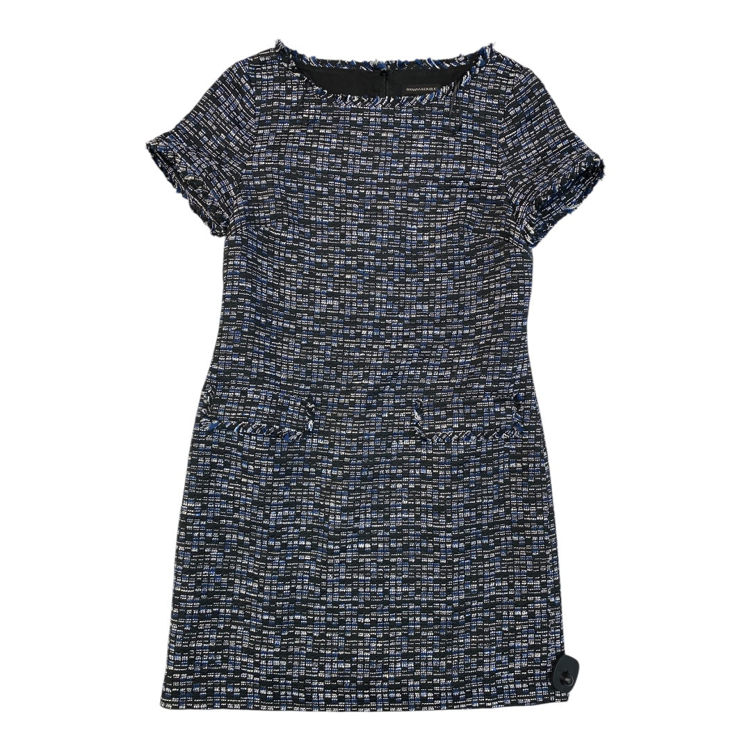 Dress Casual Midi By Banana Republic In Multi, Size:12