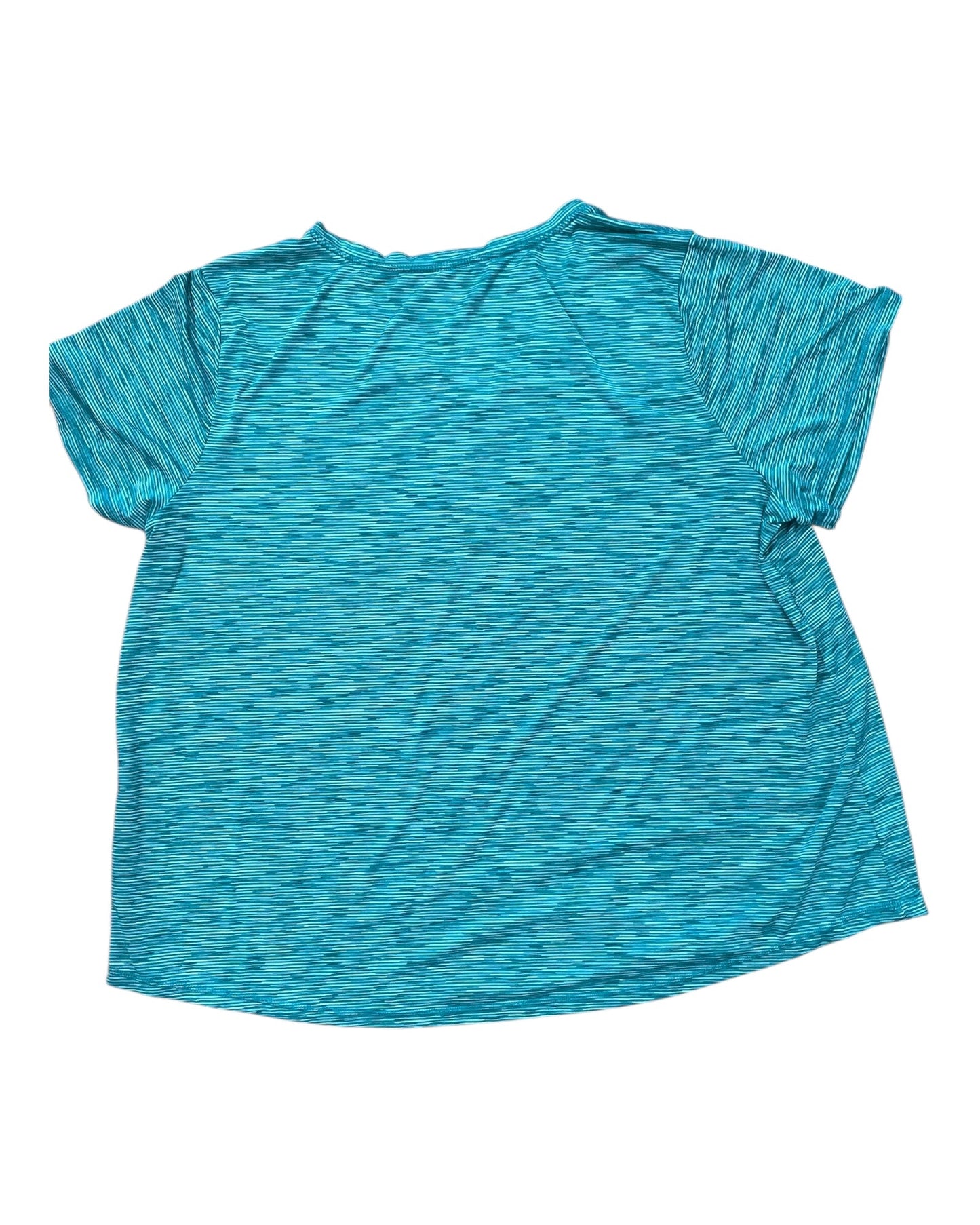 Athletic Top Ss By Xersion In Green, Size:2X