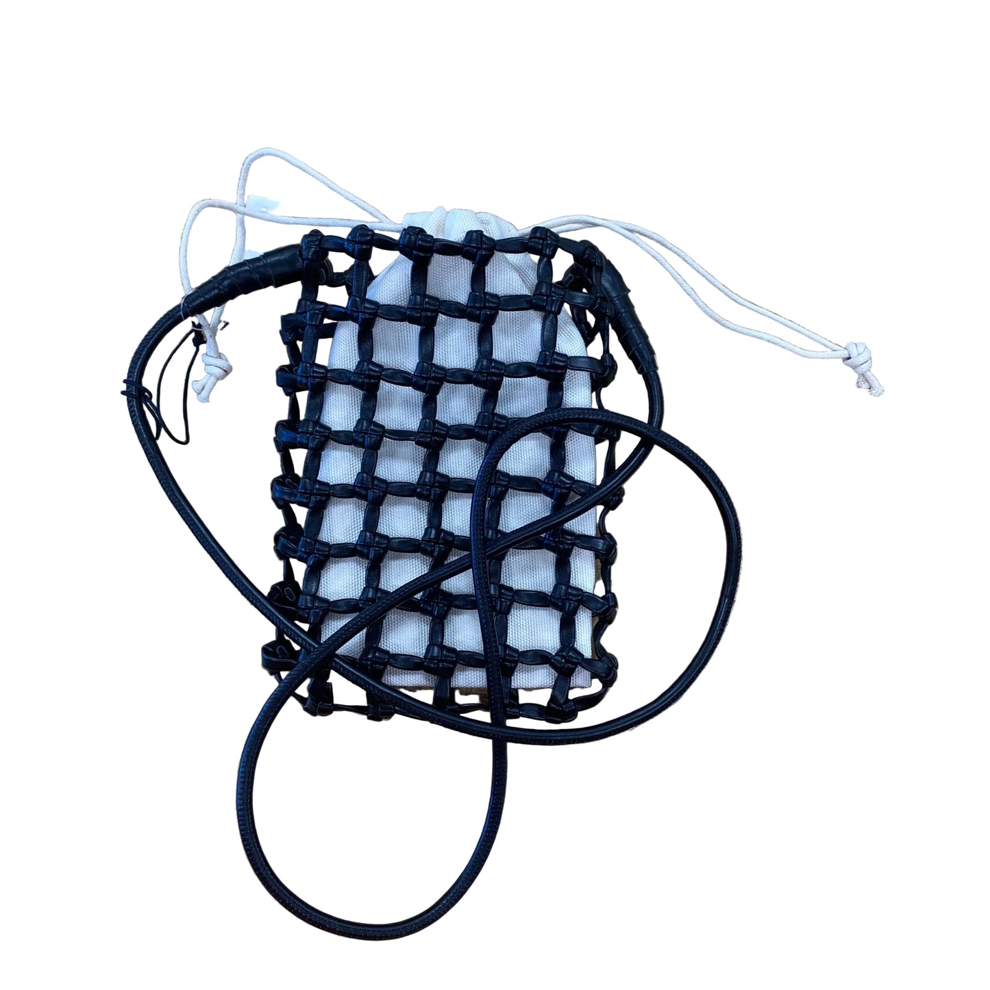 Crossbody By Cme In Black & Cream, Size:Small