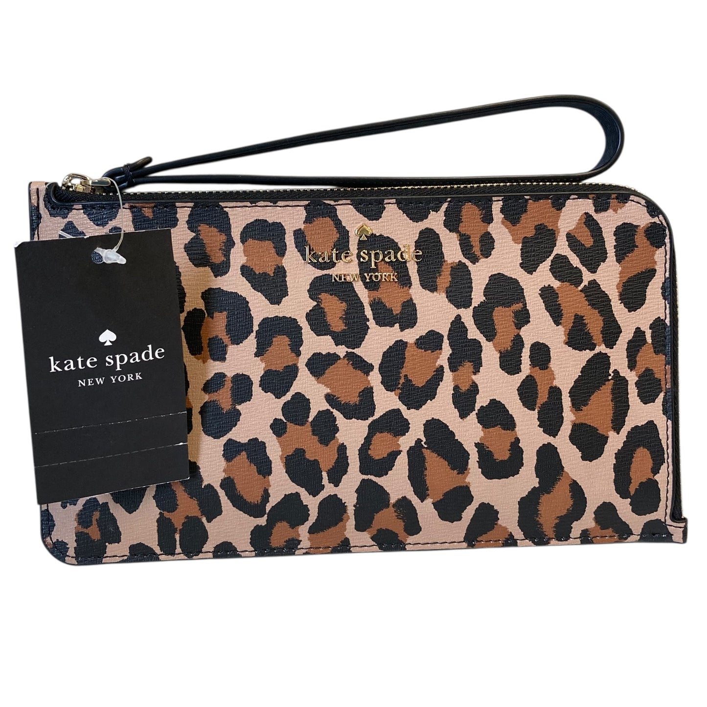 Wristlet Designer By Kate Spade In Animal Print, Size:Medium