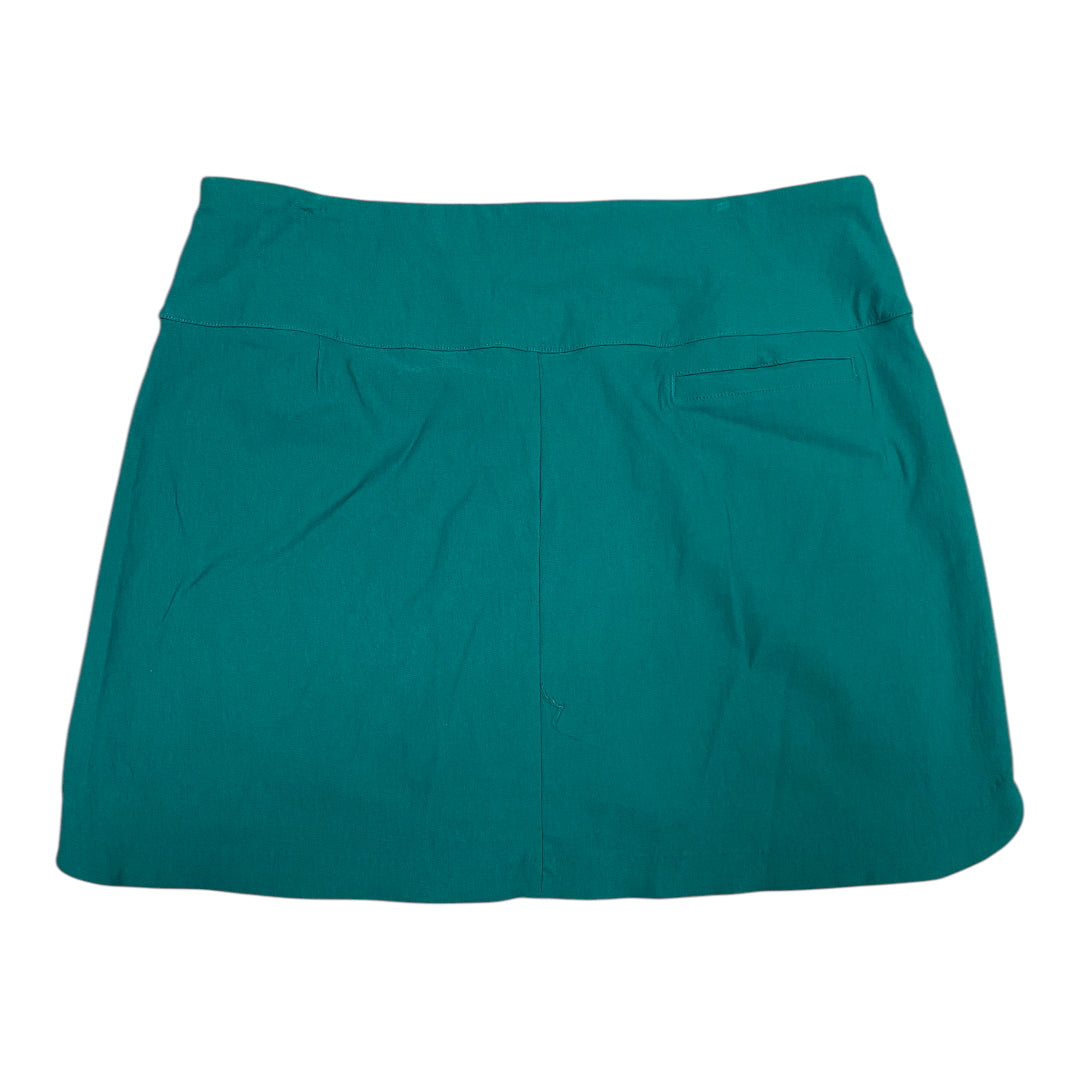 Skort By Walter Hagen In Green, Size:Xl