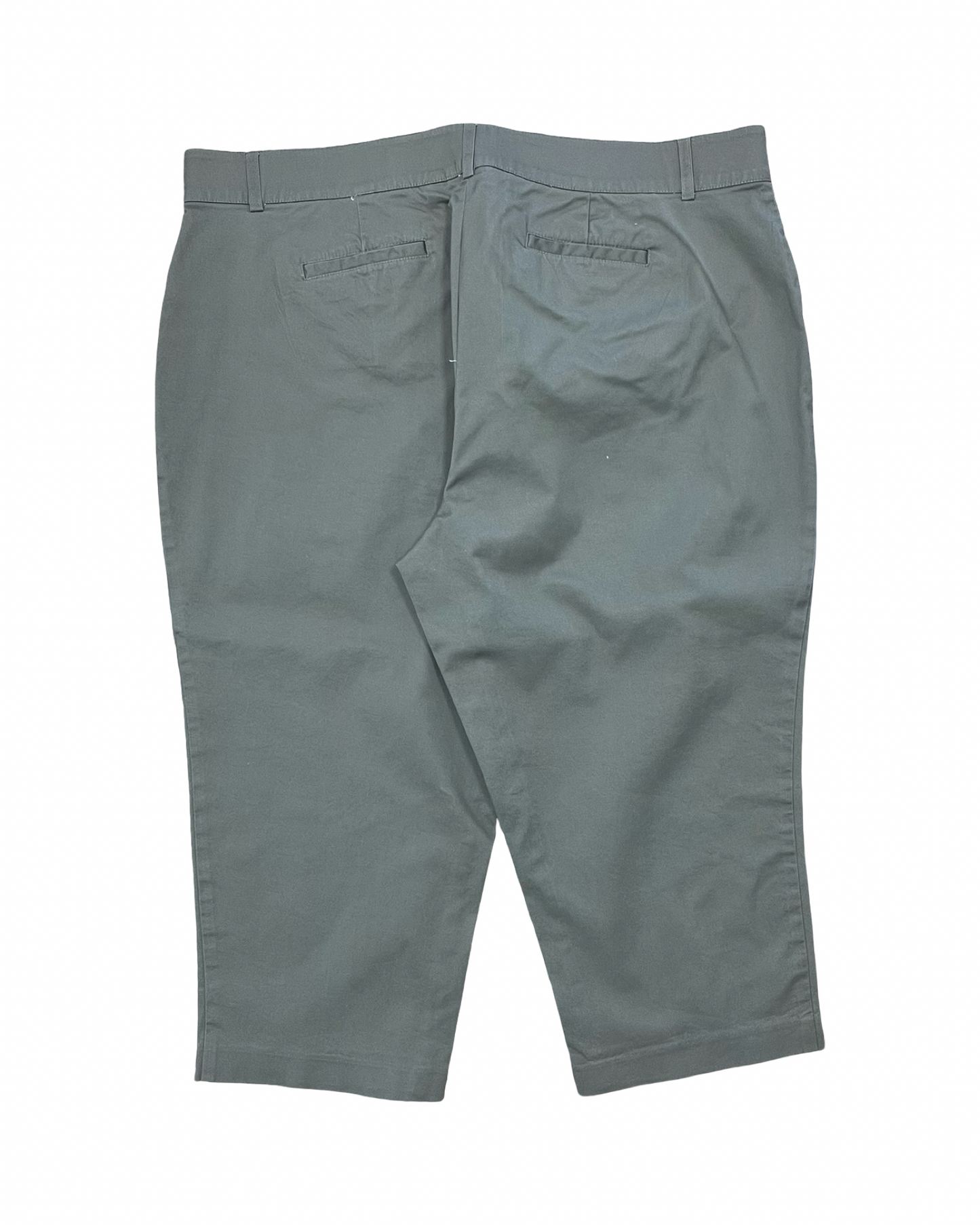 Pants Cropped By Briggs In Green, Size:18