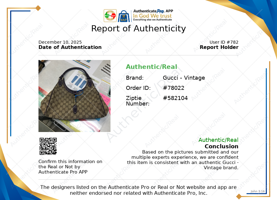 Handbag Luxury Designer By Gucci, Size: Medium