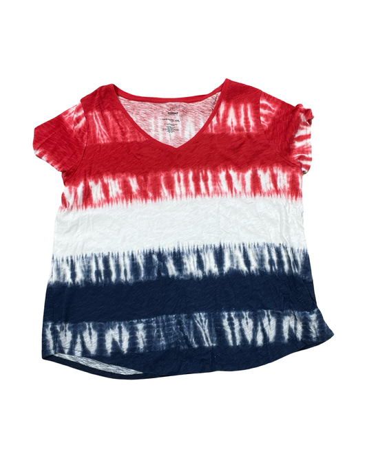 Top Ss By Sonoma In Blue & Red & White, Size:1X