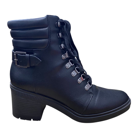 Boots Ankle Heels By Mix No 6 In Black, Size:10