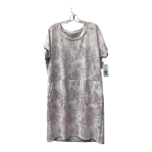 Athletic Dress By Gaiam In Purple, Size:Xxl