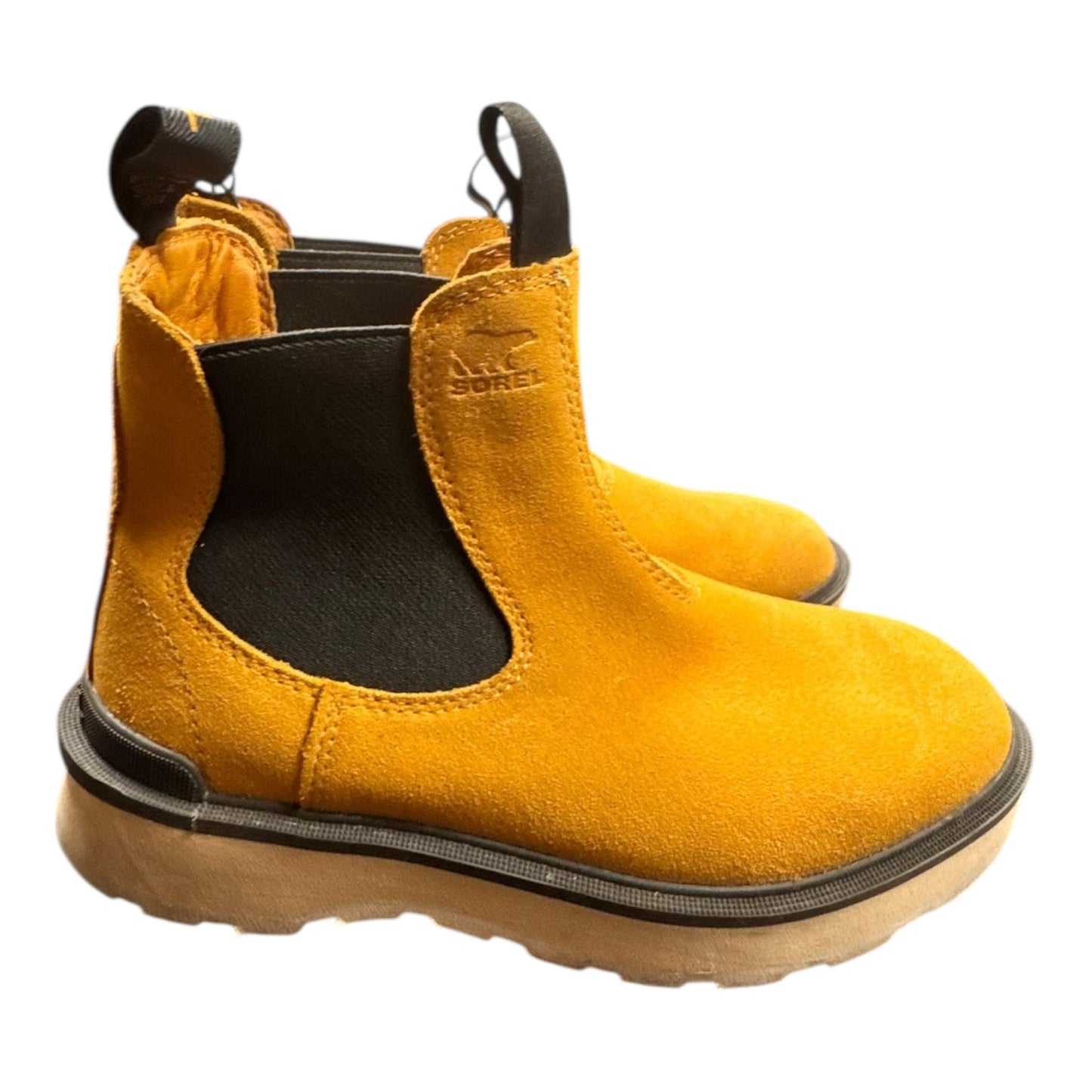 Boots Ankle Flats By Sorel In Tan, Size:8