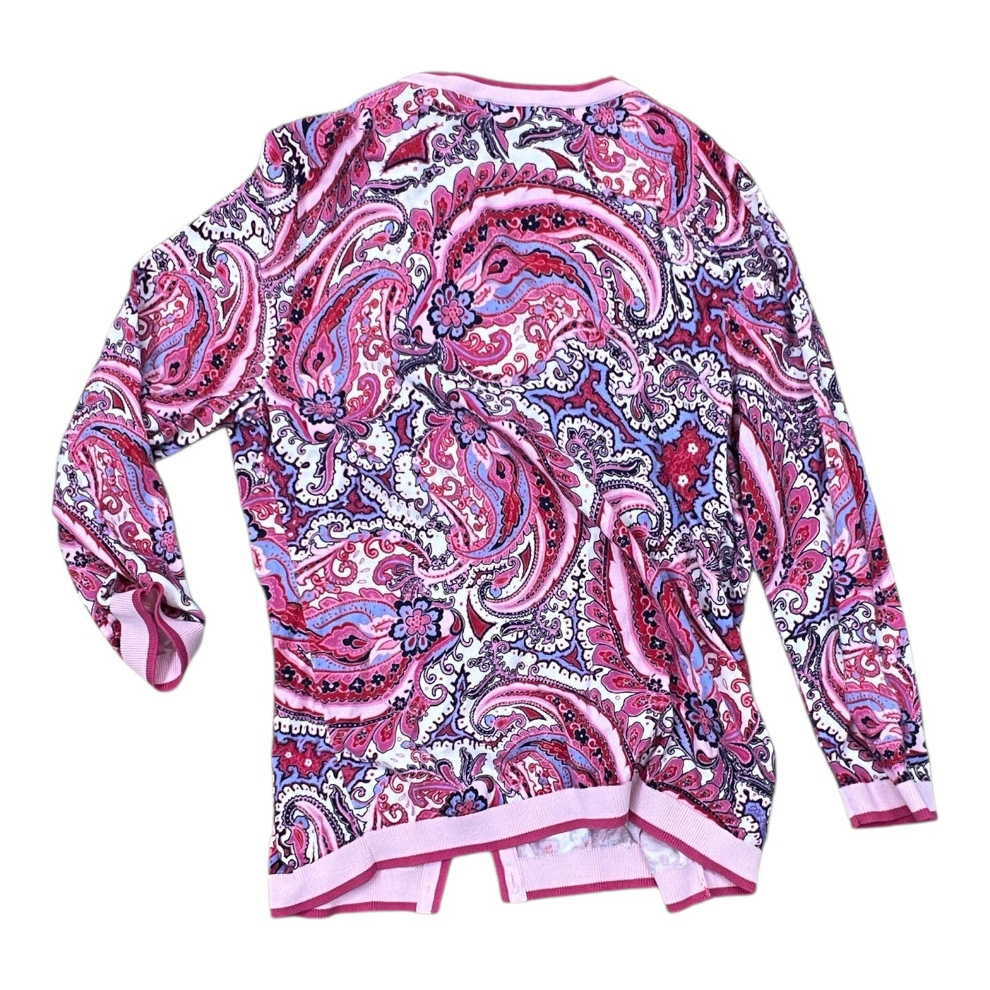 Cardigan By Talbots In Pink, Size:L