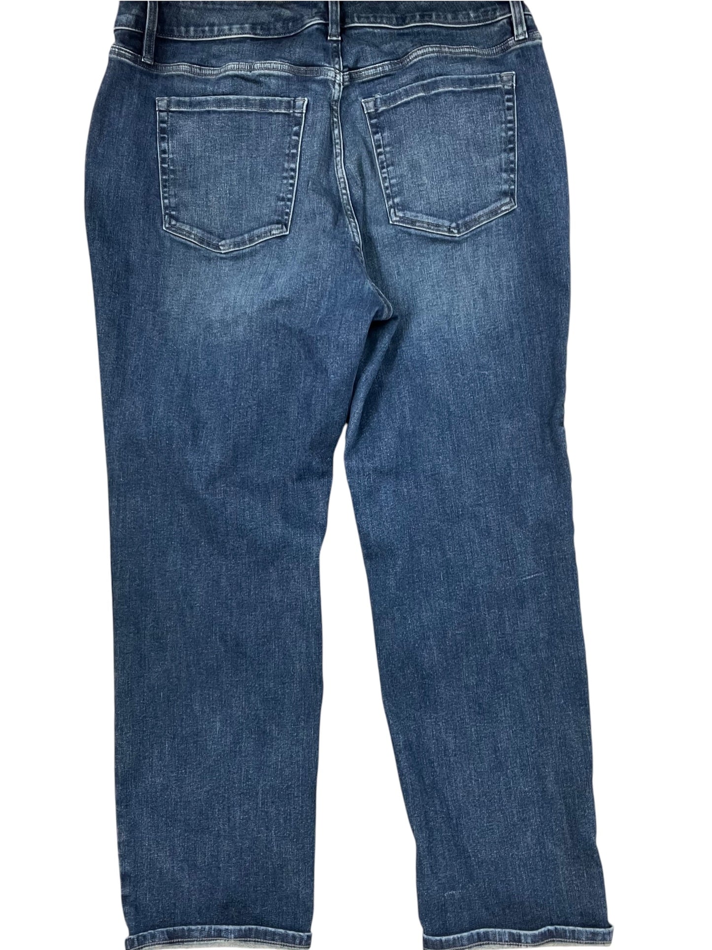 Jeans Straight By Lane Bryant In Blue Denim, Size:18