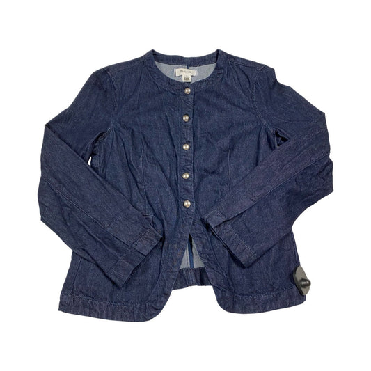 Blazer By Madewell In Blue Denim, Size:6