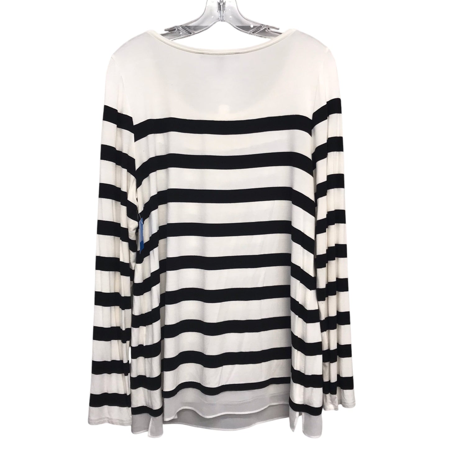 Top Ls By White House Black Market In Black & White, Size:L