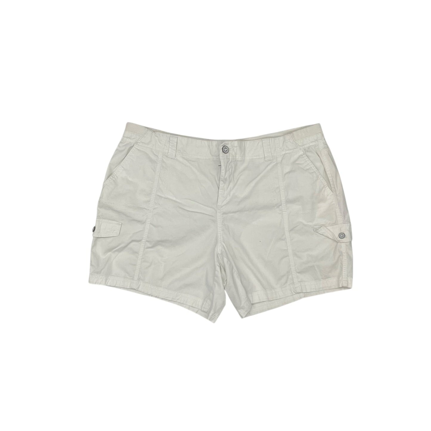 Shorts By Style And Company In White, Size:20