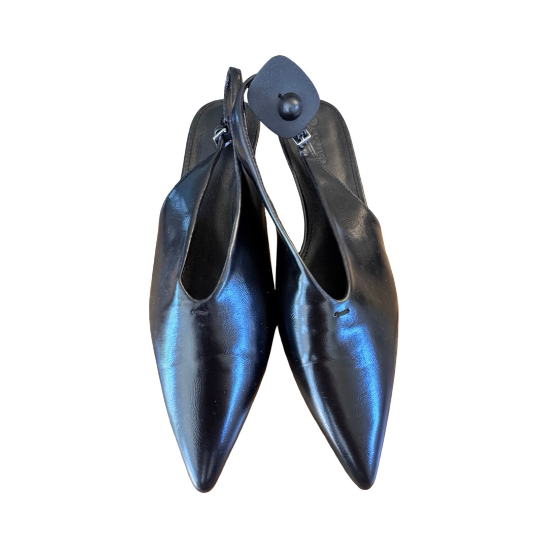Shoes Heels Kitten By COUTGO In Black, Size:9.5