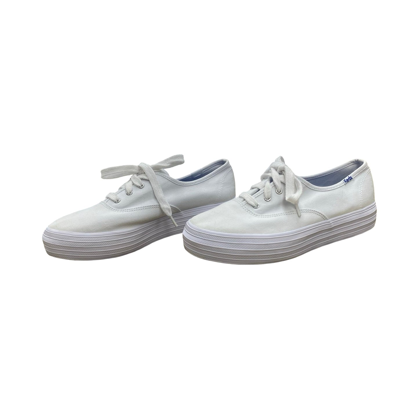 Shoes Sneakers By Keds In White, Size:7.5