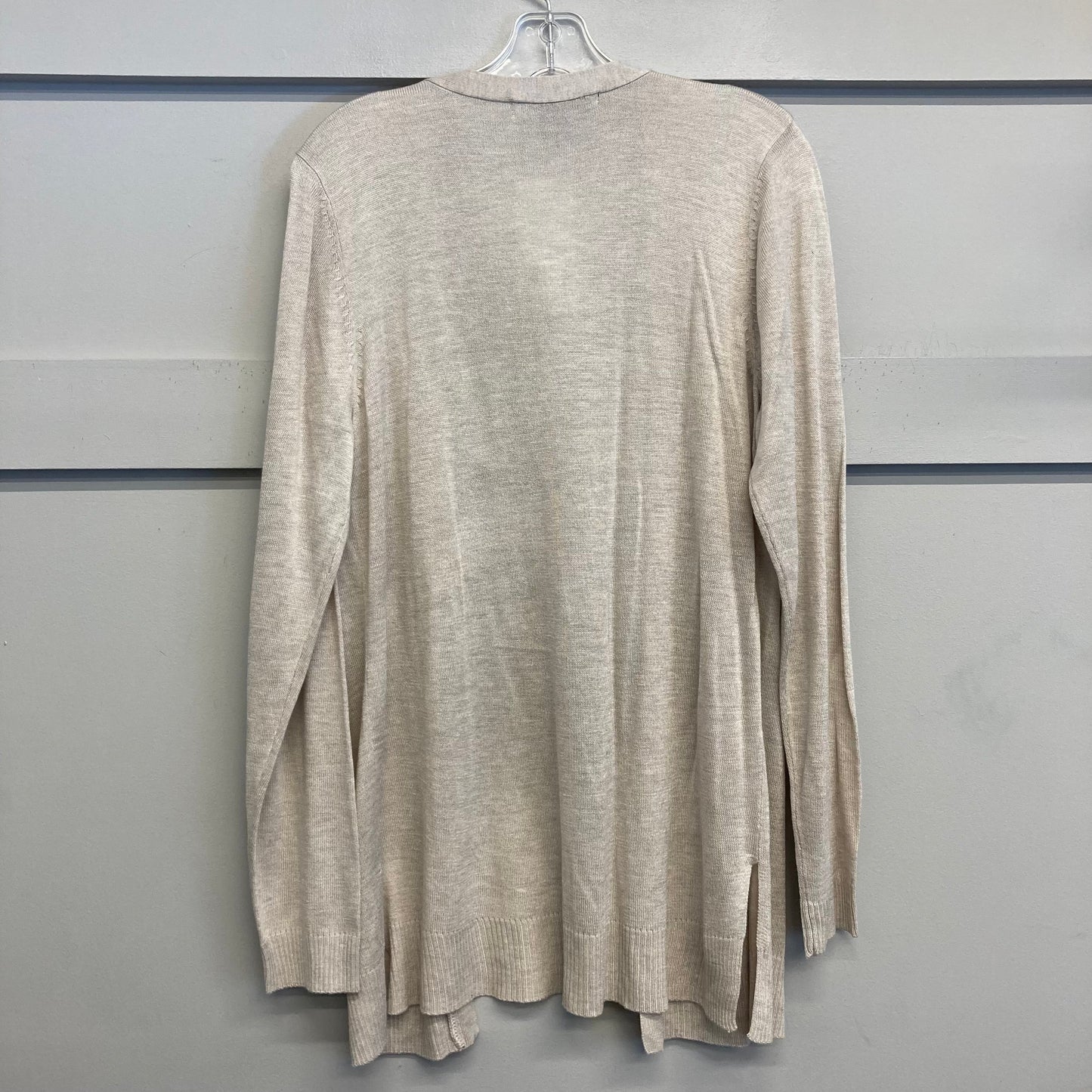 Sweater Cardigan By 89Th And Madison In Tan, Size:Xl