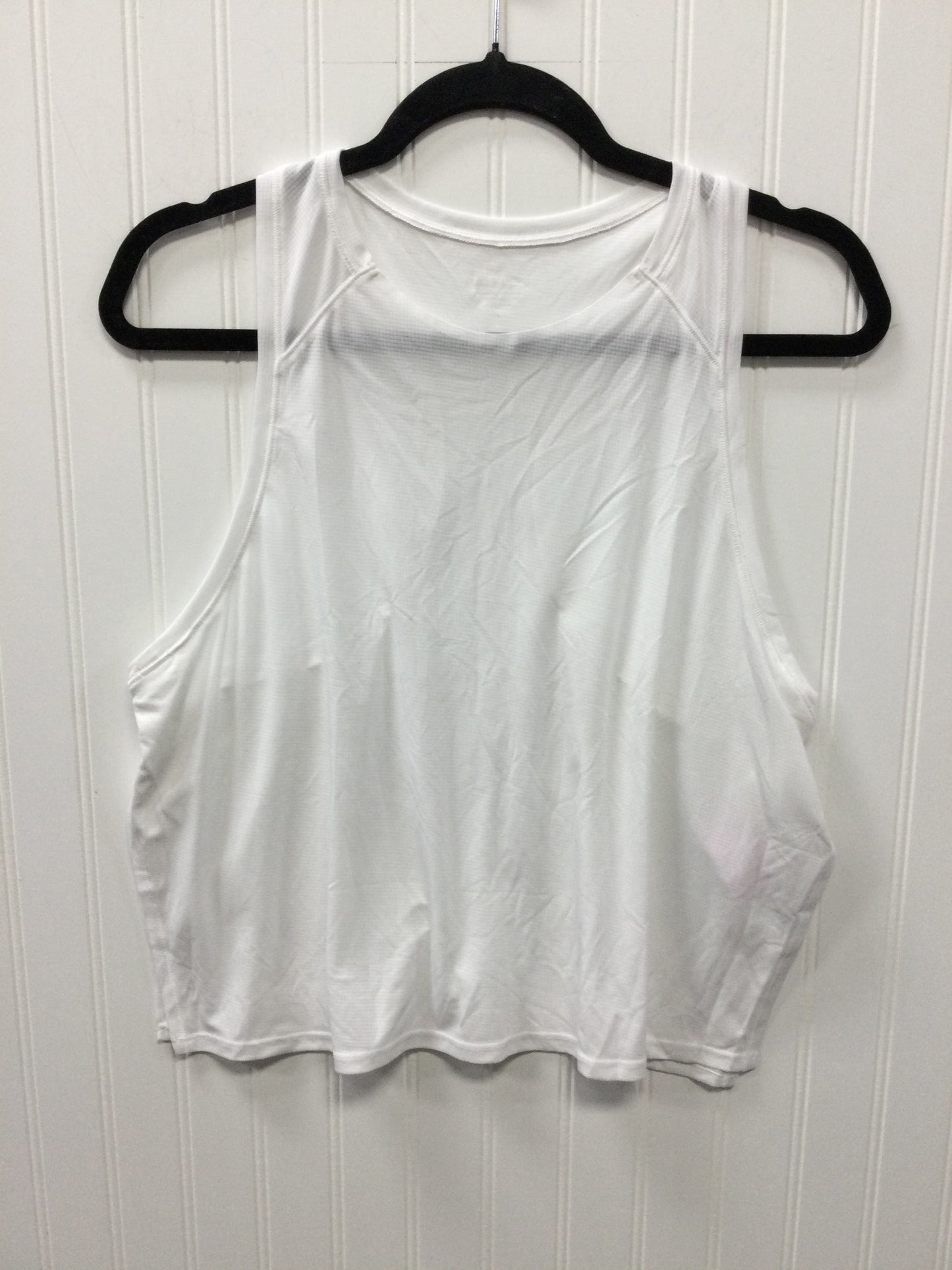 Athletic Tank Top By Athleta In White, Size:L