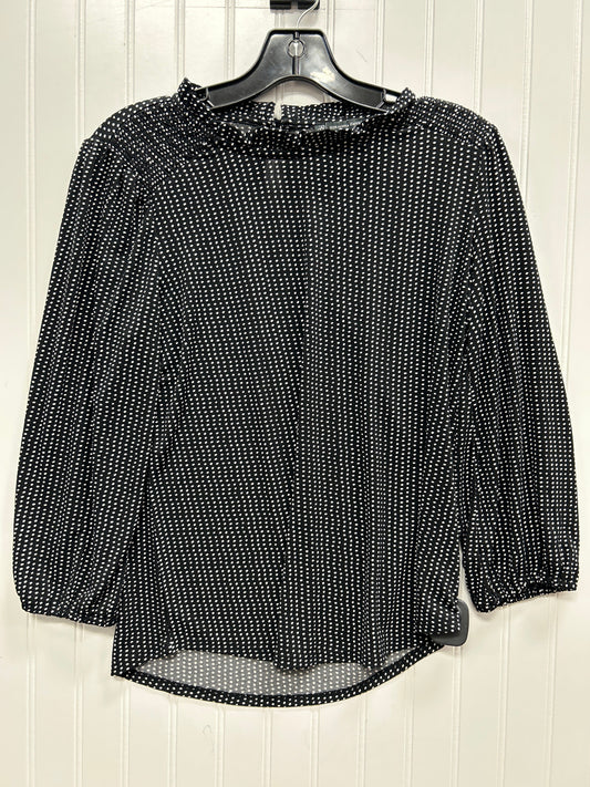 Top Ls By Adrianna Papell In Polkadot Pattern, Size:S