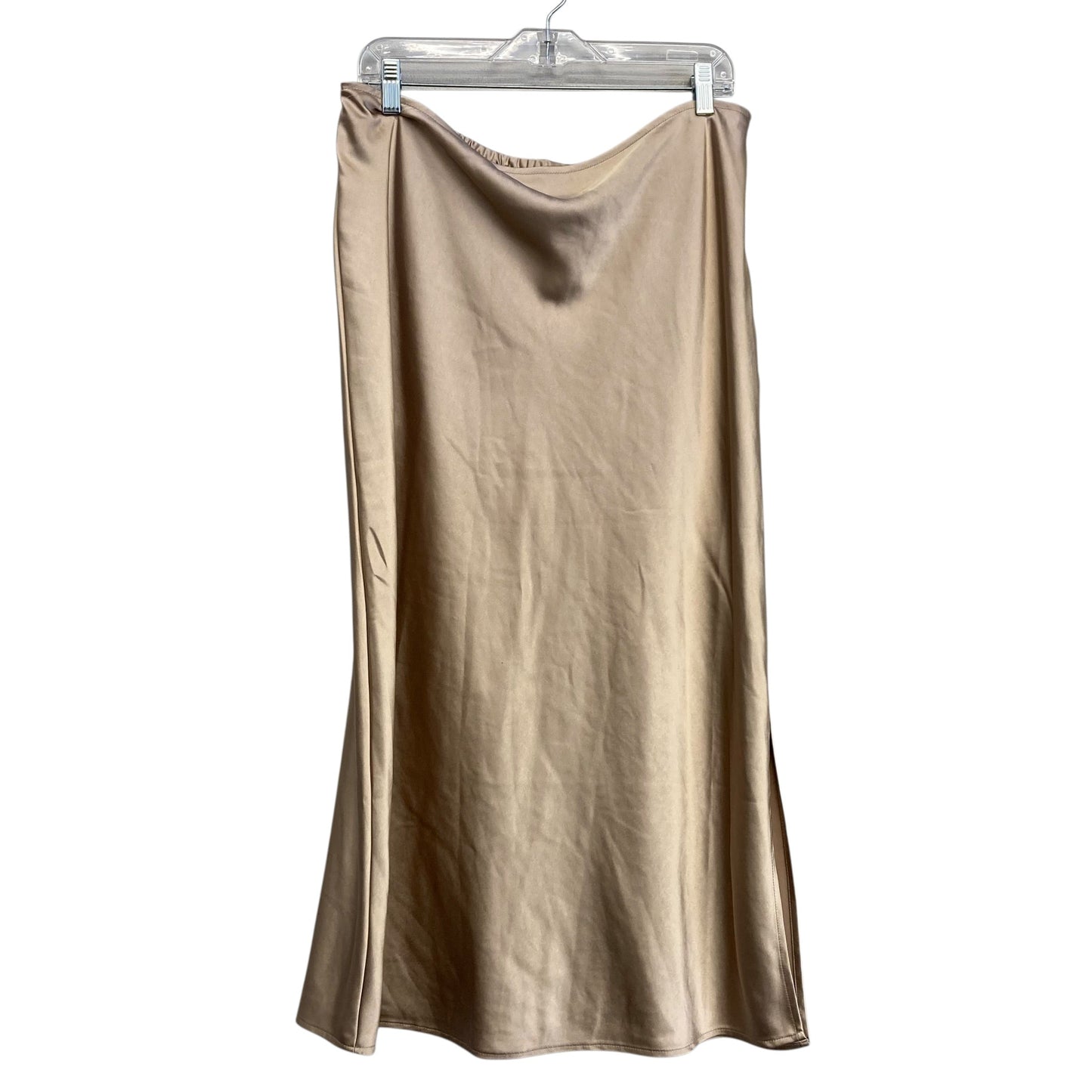 Skirt Maxi By Old Navy In Gold, Size:16