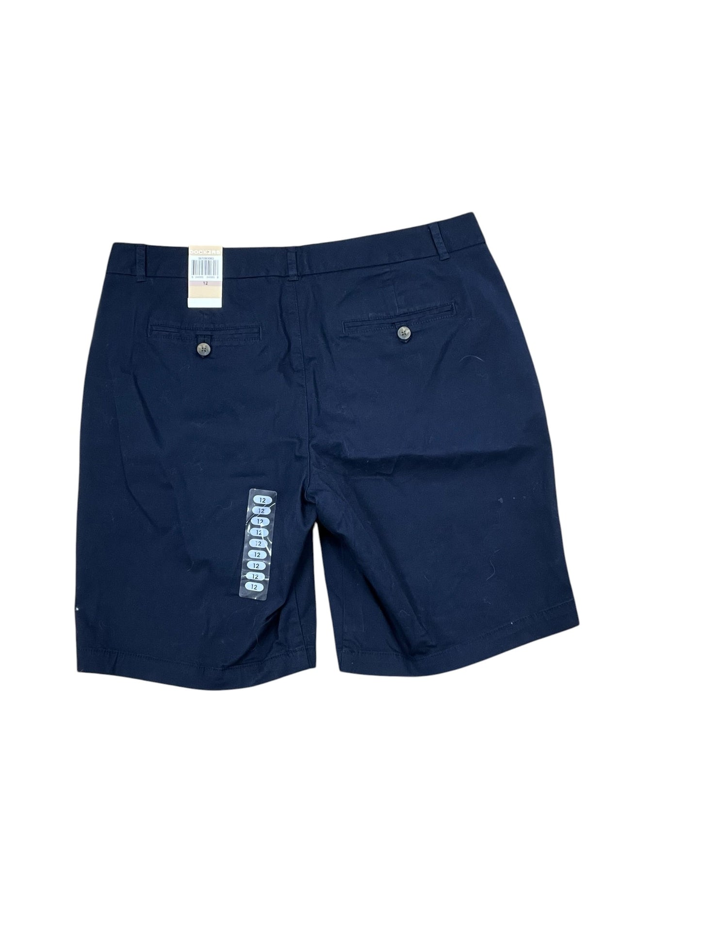 Shorts By Dockers In Navy, Size:12