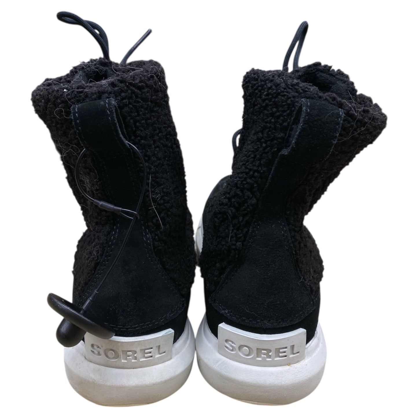 Boots Designer By Sorel In Black, Size:9.5