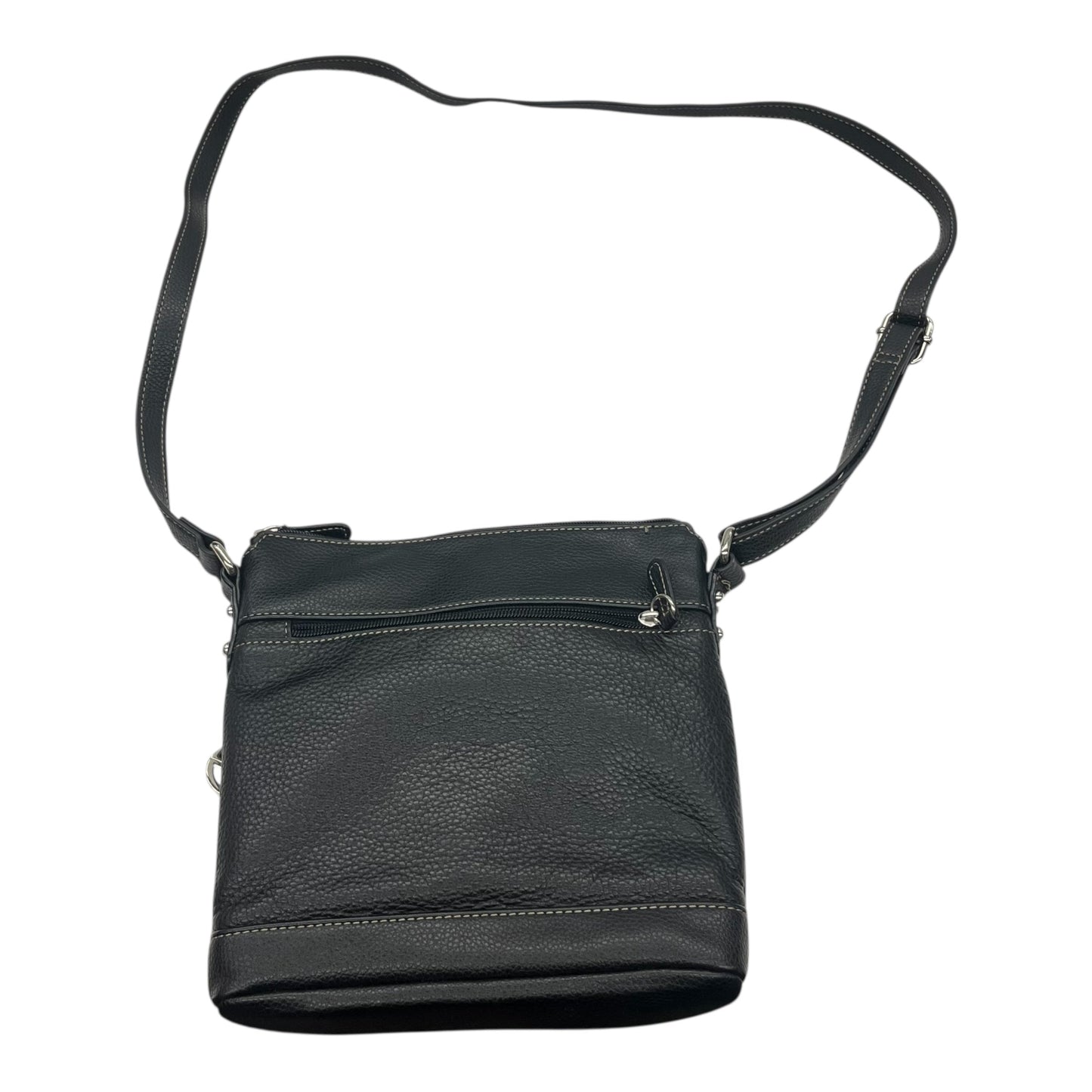 Crossbody Leather By Giani Bernini In Black, Size:Medium