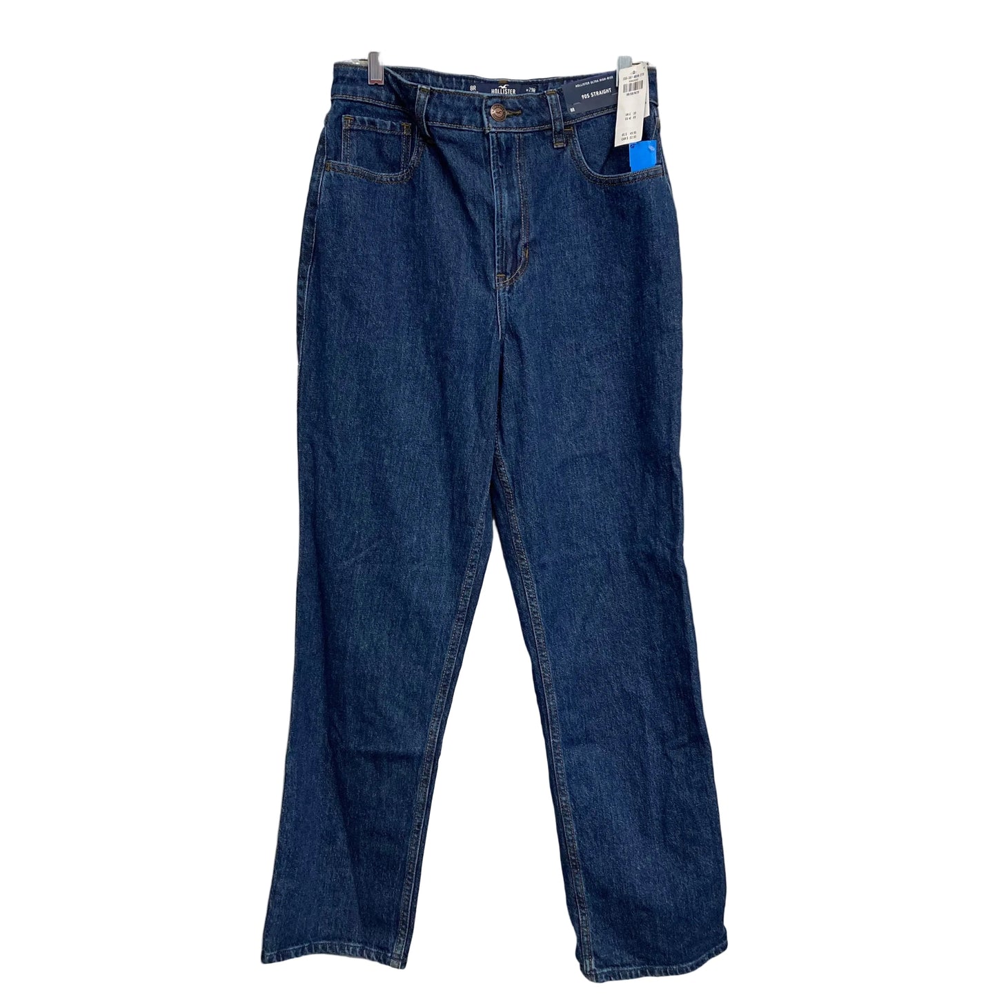 Jeans Boot Cut By Hollister In Blue Denim, Size:8