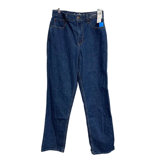 Jeans Boot Cut By Hollister In Blue Denim, Size:8
