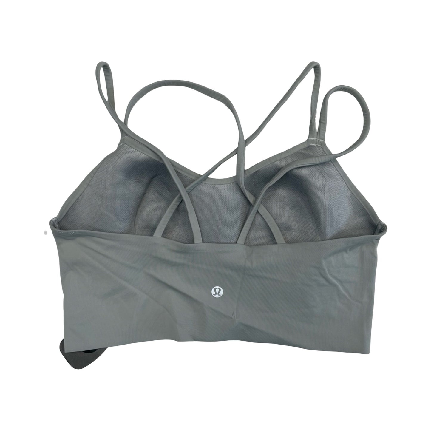 Athletic Bra By Lululemon In Grey, Size:M
