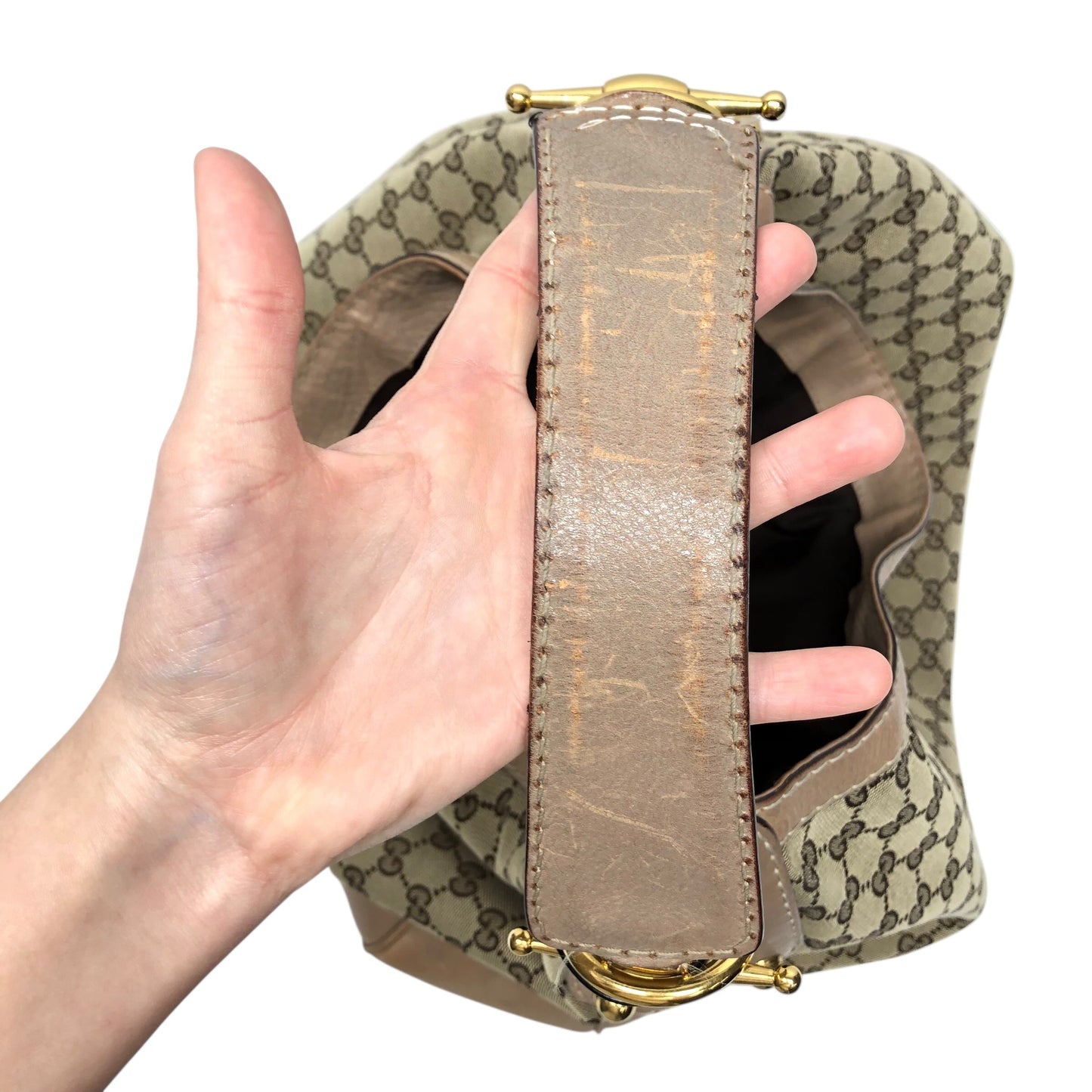 Handbag Luxury Designer By Gucci, Size: Large