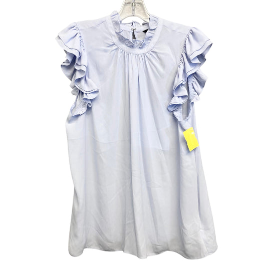 Top Sleeveless Basic By Express In Blue, Size:L