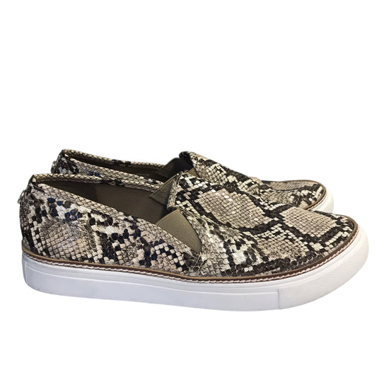 Shoes Sneakers By Steve Madden In Snakeskin Print, Size:9.5