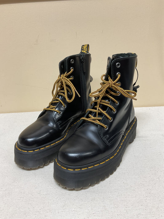 Boots Combat By Dr Martens In Black, Size:6