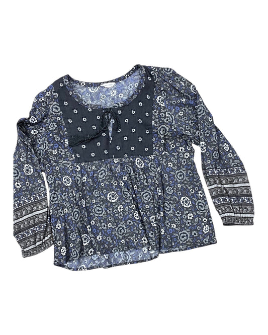 Top Ls By Lucky Brand In Grey, Size:Xl