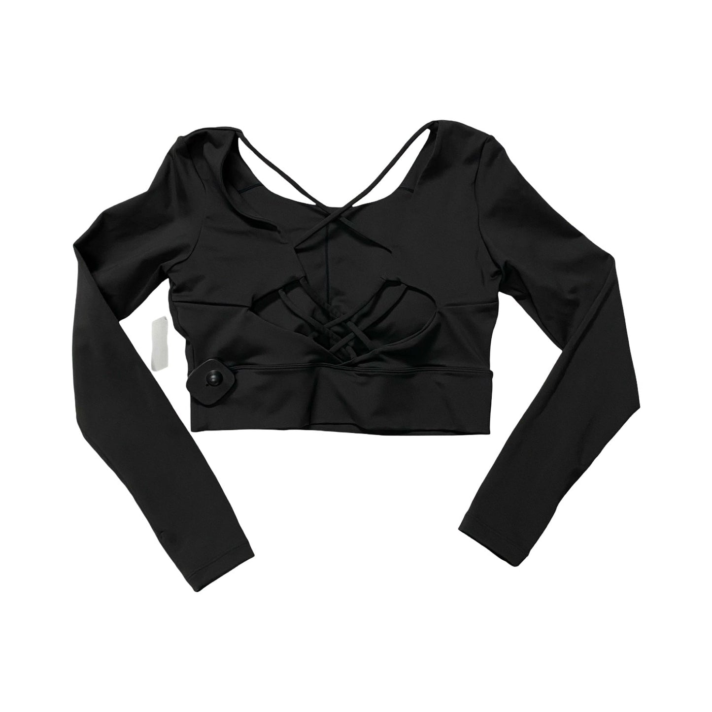 Athletic Top Ls Collar By As Revival In Black, Size:L