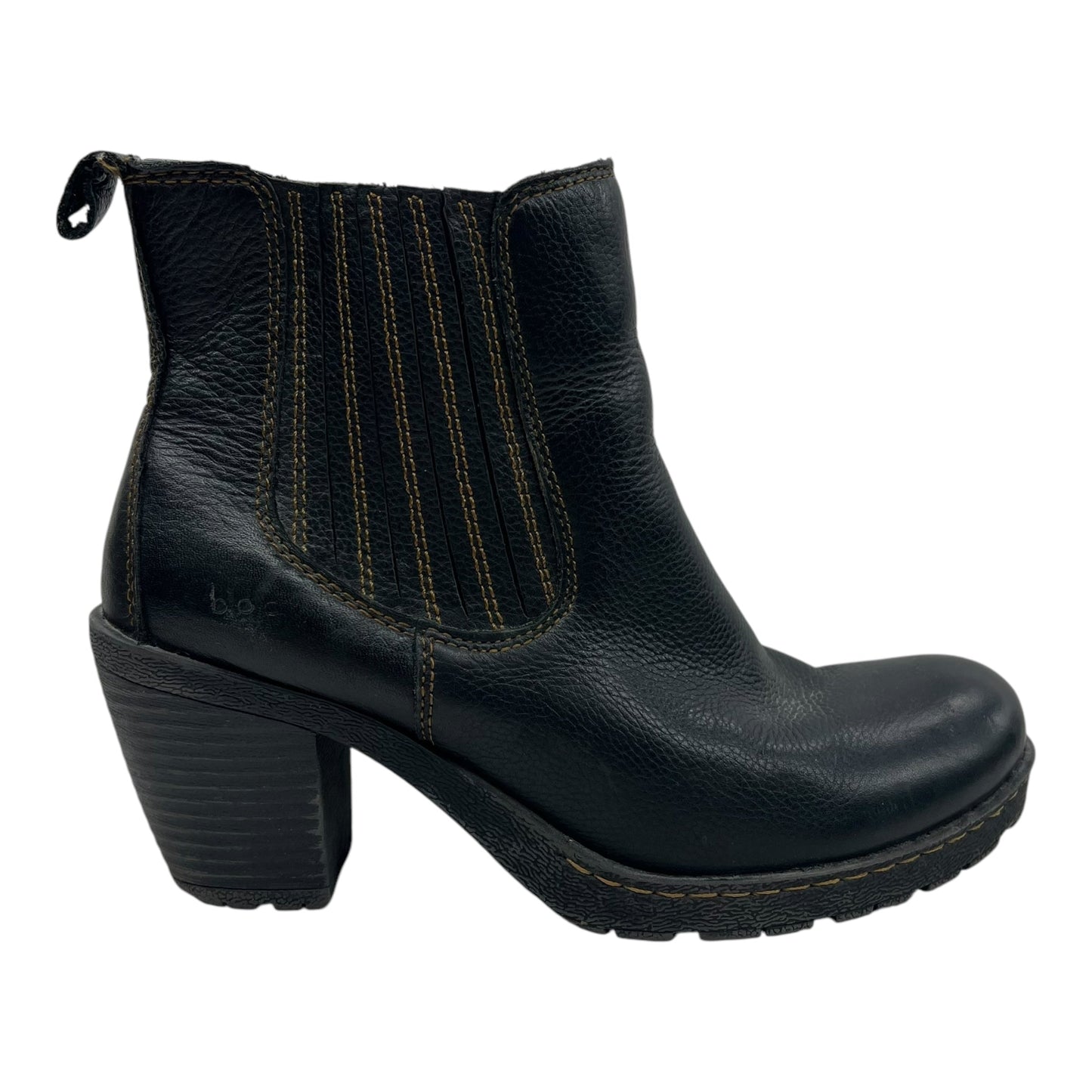 Boots Leather By Boc In Black, Size:7