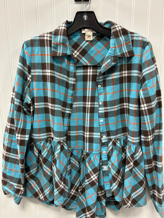 Top Ls By Sundance In Blue, Size:M