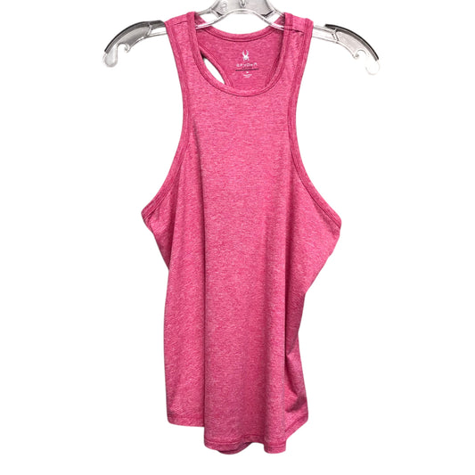 Athletic Tank Top By Spyder In Pink, Size:M